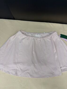 Wild Fable Athletic Women’s Light Pink A-Line Skirt built in shorts seamless LRG